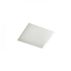Obrázek pro produkt DAN SQ 80 zápustná sádrová 230V GU10 35W - RED - DESIGN RENDL