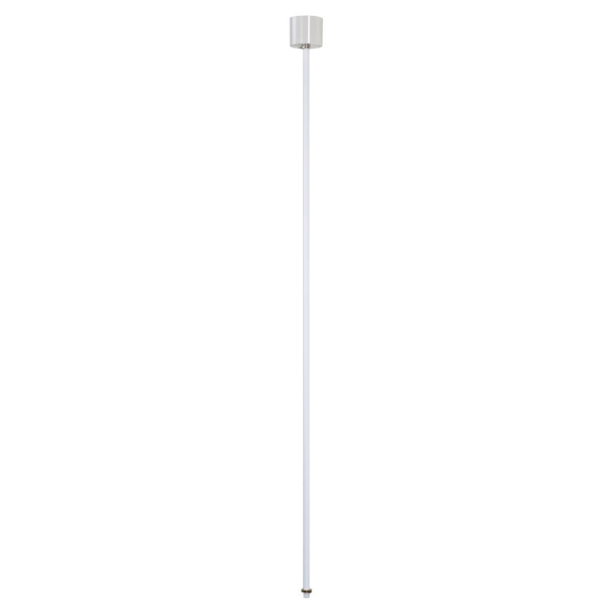 LA 1001528 VÝKYVNÝ závěs, pro vysokonapěťovou 3fázovou nástavnou PŘÍPOJNICi EUTRAC, pevný, bílý, 120 cm, závit M13 - BIG WHITE (SLV)