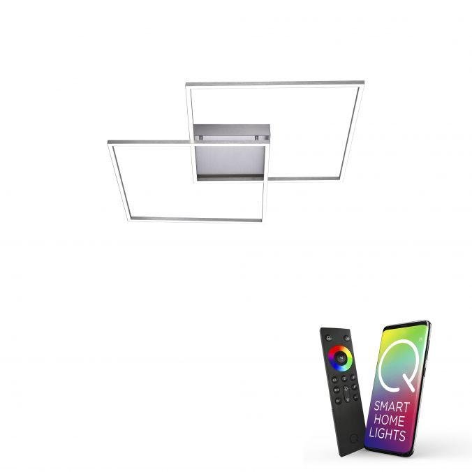 PN 6430-55 Q-INIGO, LED stropní svítidlo Smart-Home, design 2700-5000K - PAUL NEUHAUS