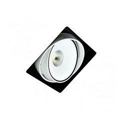 Obrázek pro produkt Vestavné svítidlo Gran Cube bílé / černé 16W LED 3000K 40º 1442lm - BPM (starý kód: 8210.03.D40.3K)
