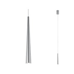Obrázek pro produkt LED závěsné svítidlo Gutta 1-ramenné 7W hliník kartáčovaný - PAULMANN