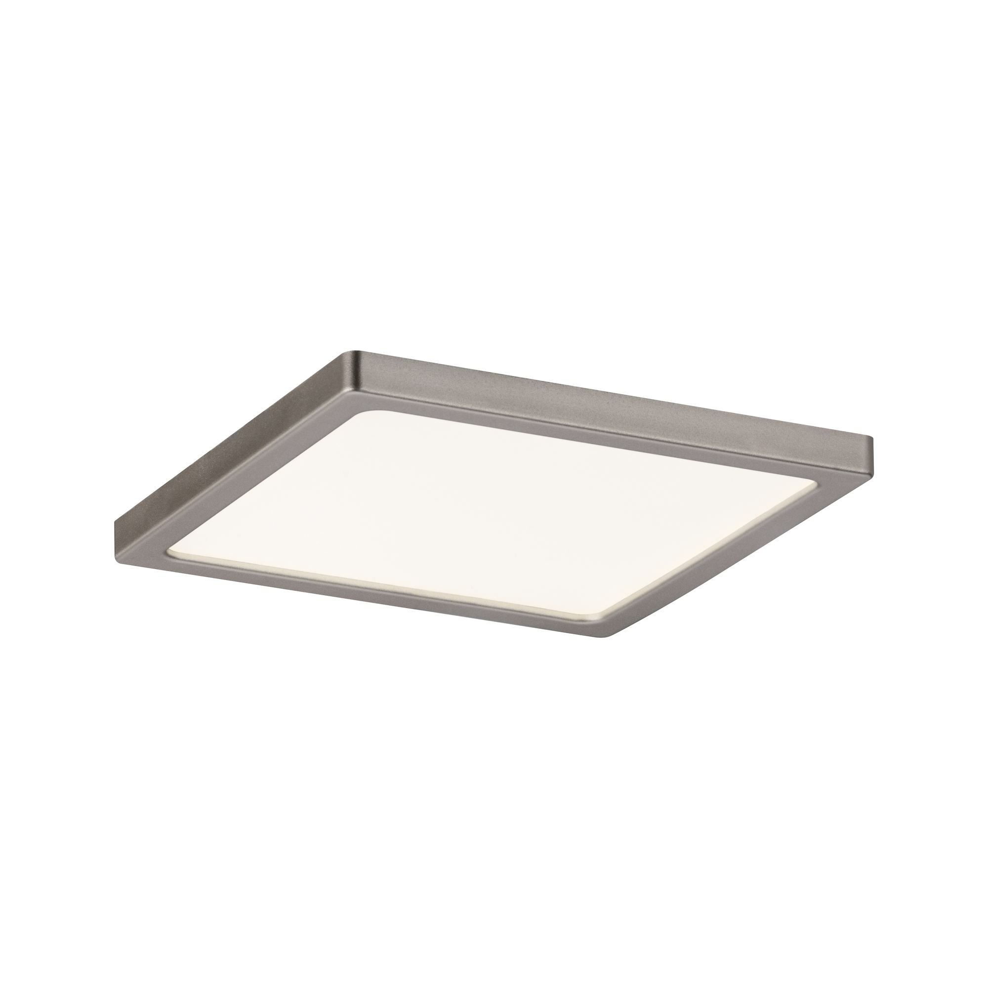 P 92940 LED vestavné svítidlo Areo IP44 hranaté 120mm 8W nikl mat stmívatelné - PAULMANN