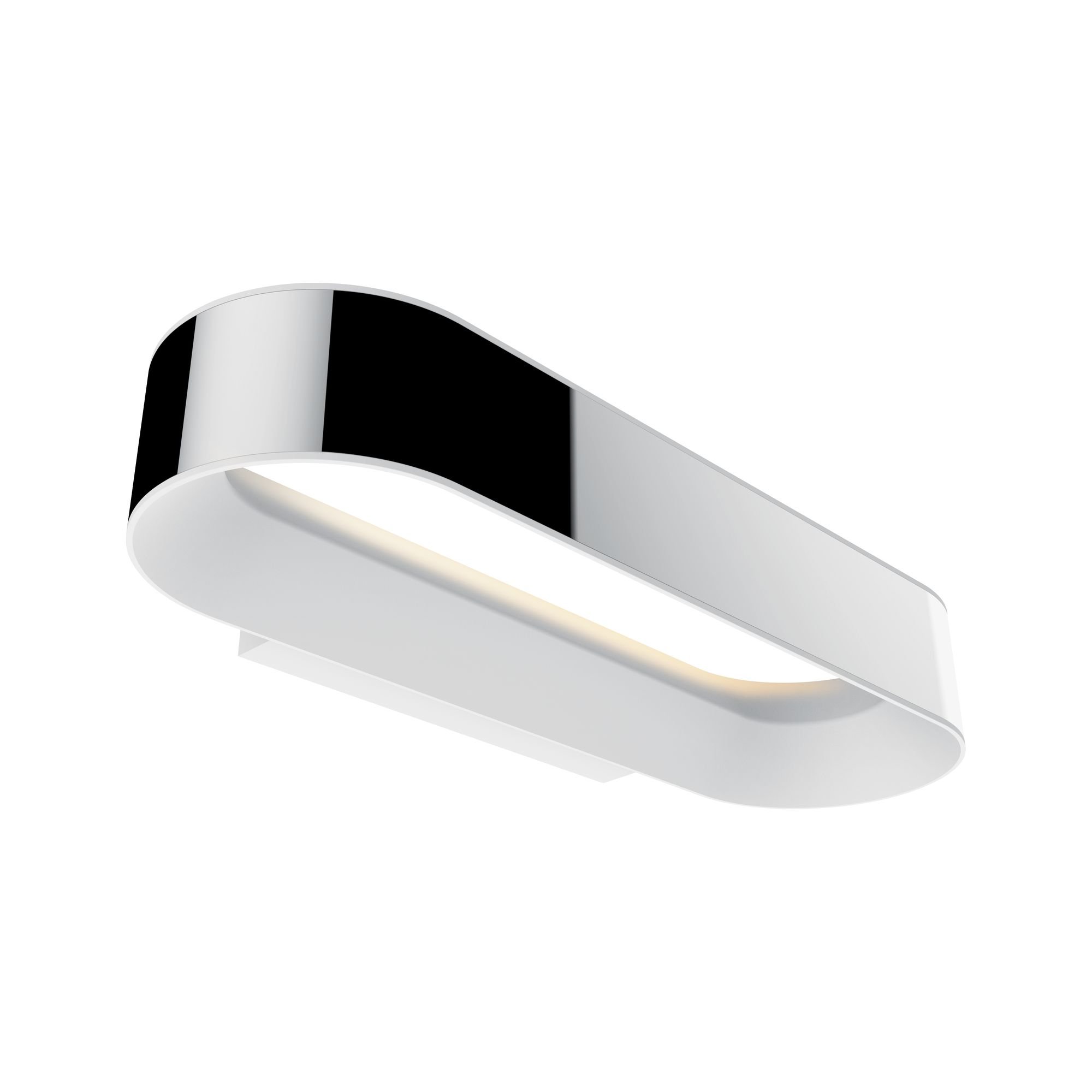 P 70948 LED nástěnné svítidlo Agena IP44 20W chrom/bílá mat stmívatelné - PAULMANN