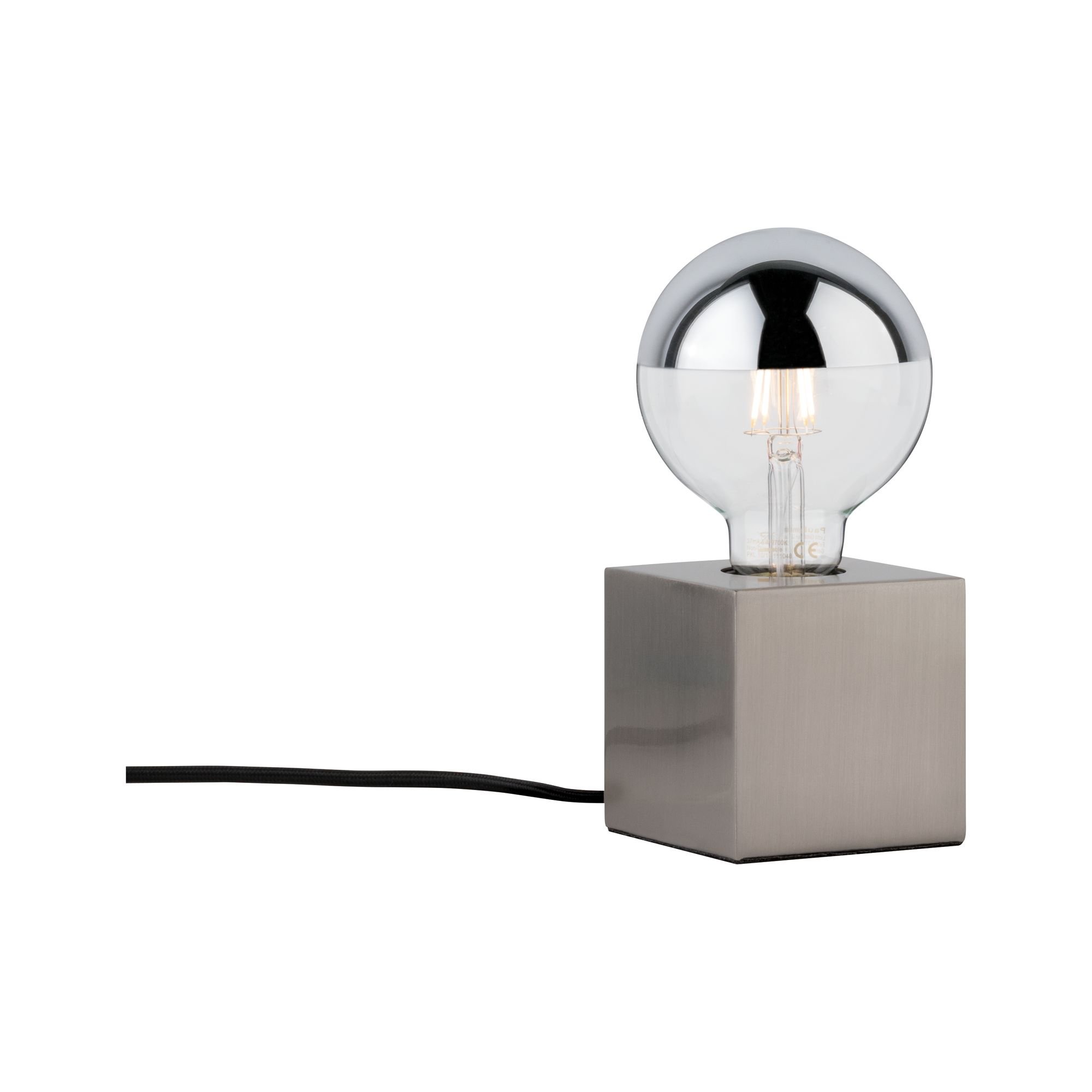 P 79730 Stolní lampa Kura 1-ramenné kov kartáčovaný - PAULMANN (obrázek 3)
