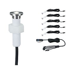Obrázek pro produkt Plug&Shine sada vestavné svítidlo MicroPen II IP67 3000K 5x0,22W - PAULMANN