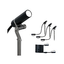 Obrázek pro produkt Plug&Shine sada zápich Plantini IP65 3000K 3x2,5W 24V antracit - PAULMANN