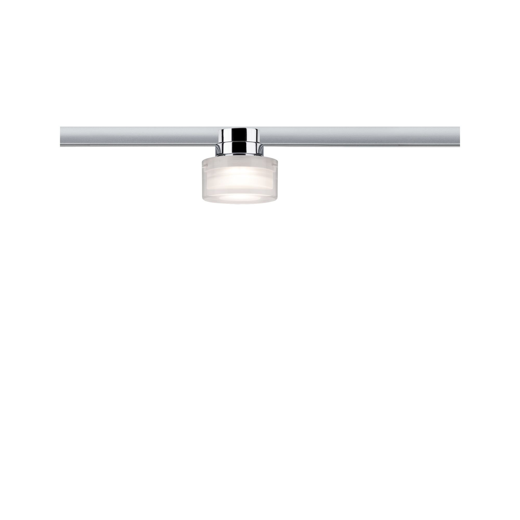 P 95502 URail LED spot Ceiling Topa Dot 5,2W chrom/čirá/satén stmívatelné - PAULMANN