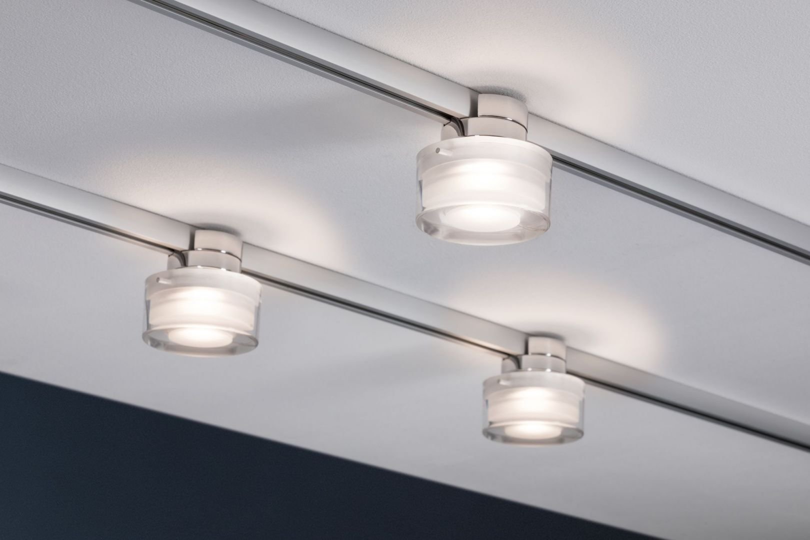 P 95502 URail LED spot Ceiling Topa Dot 5,2W chrom/čirá/satén stmívatelné - PAULMANN (obrázek 2)