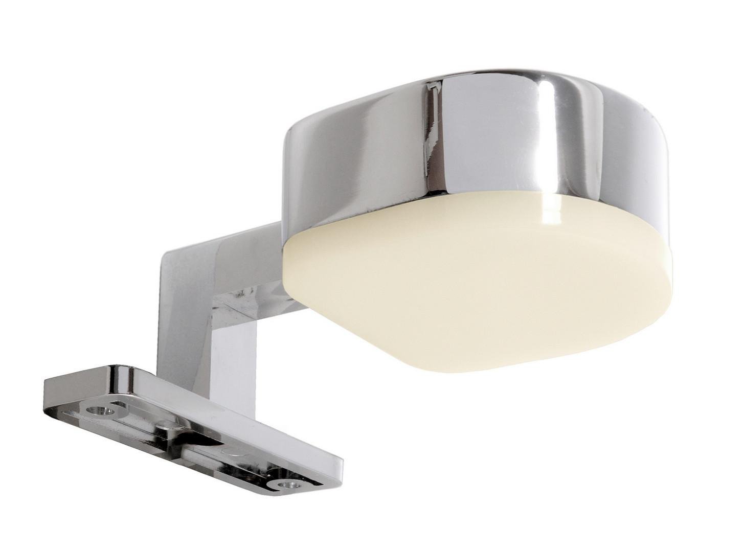 IMPR 687084 KapegoLED nábytkové přisazené svítidlo Gienah 9V DC 3,20 W 3000 K 120 lm 60 mm stříbrná - LIGHT IMPRESSIONS