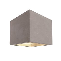 Obrázek pro produkt Kapego nástěnné přisazené svítidlo Cube 230V G9 1x max. 25W 115 mm šedá - DEKOLIGHT