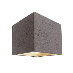 Obrázek pro produkt Kapego nástěnné přisazené svítidlo Cube 230V G9 1x max. 25W 115 mm tmavěšedá - DEKOLIGHT