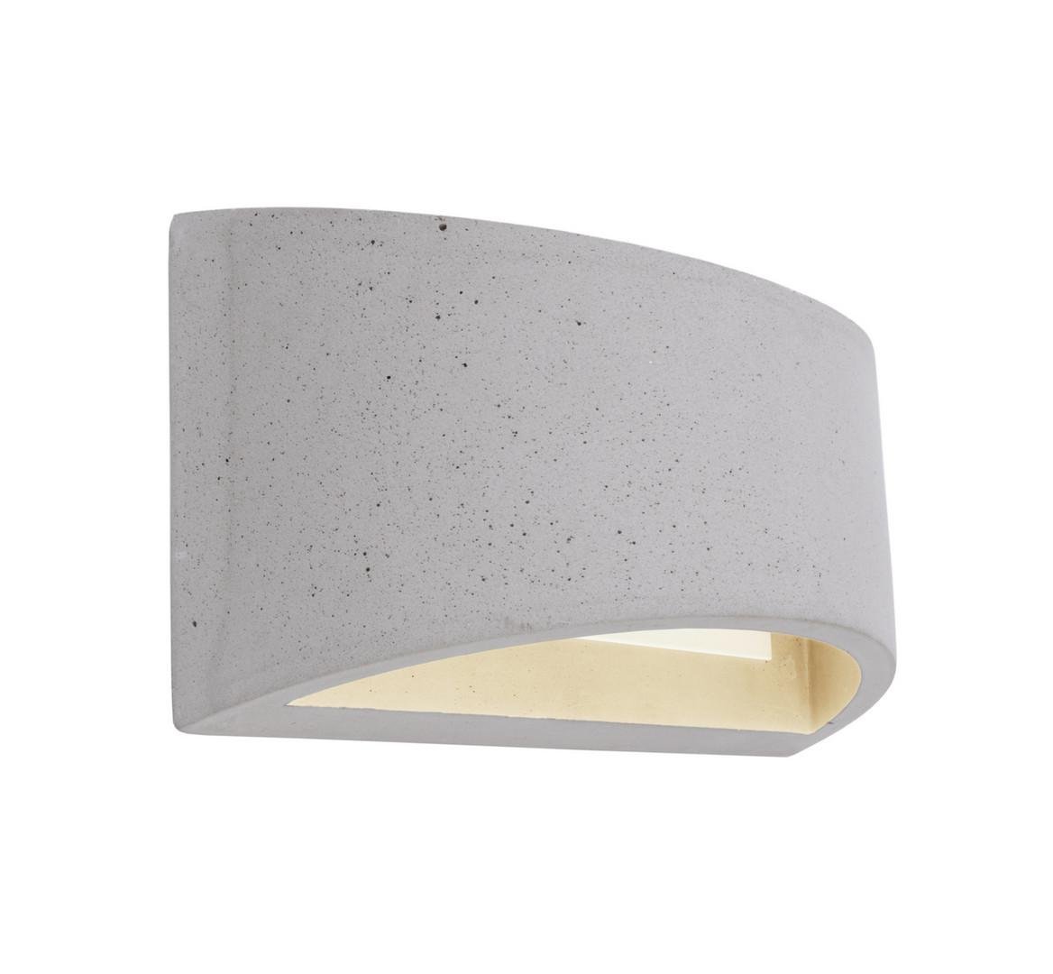 IMPR 341187 Kapego nástěnné přisazené svítidlo Arianna II 230V G9 1x max. 25W 200 mm šedá - LIGHT IMPRESSIONS