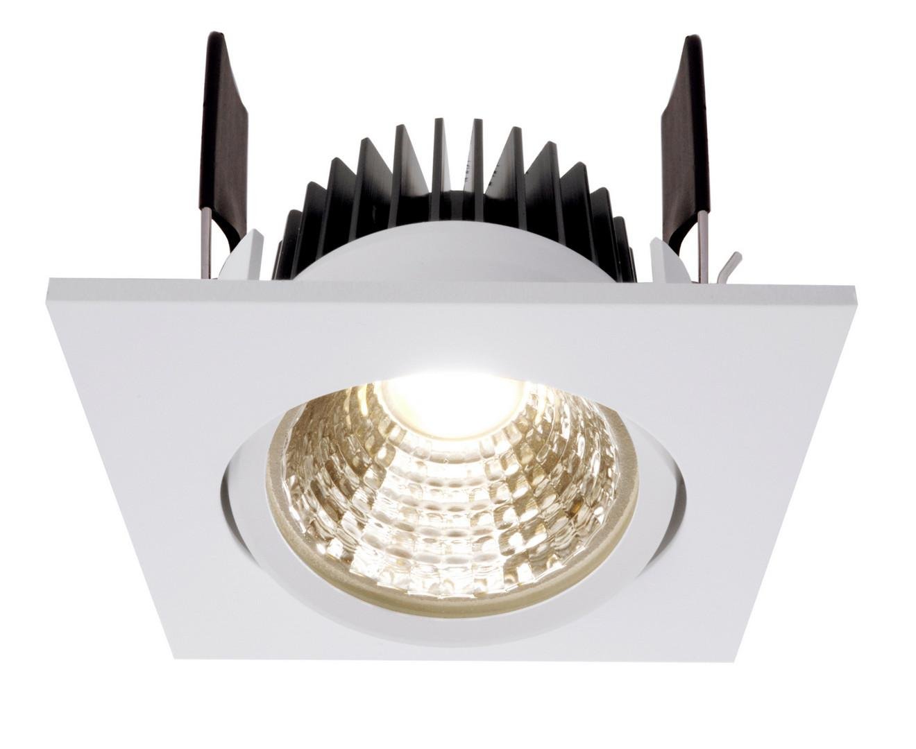 IMPR 565283 Deko-Light stropní vestavné svítidlo COB-68-350mA-2700K-hranaté 16-17V DC 6W 2700 K 580 lm 78 mm bílá - LIGHT IMPRESSIONS