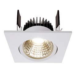 Obrázek pro produkt Deko-Light stropní vestavné svítidlo COB-68-350mA-2700K-hranaté 16-17V DC 6W 2700 K 580 lm 78 mm bílá - DEKOLIGHT