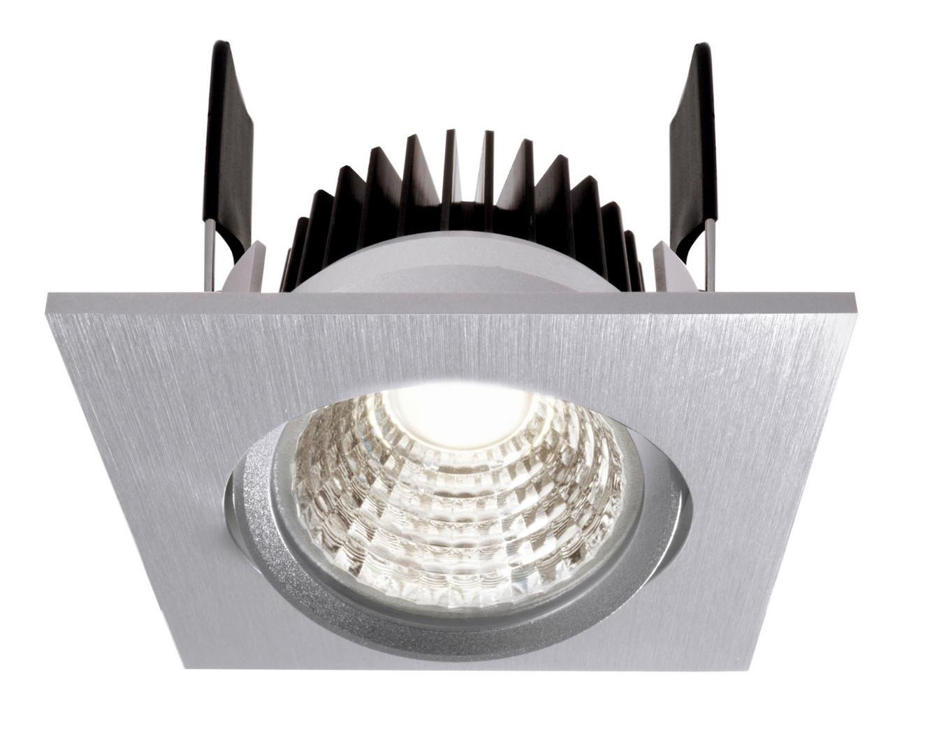 IMPR 565284 Deko-Light stropní vestavné svítidlo COB-68-350mA-4000K-hranaté 16-17V DC 6W 4000 K 660 lm 78 mm stříbrná - LIGHT IMPRESSIONS