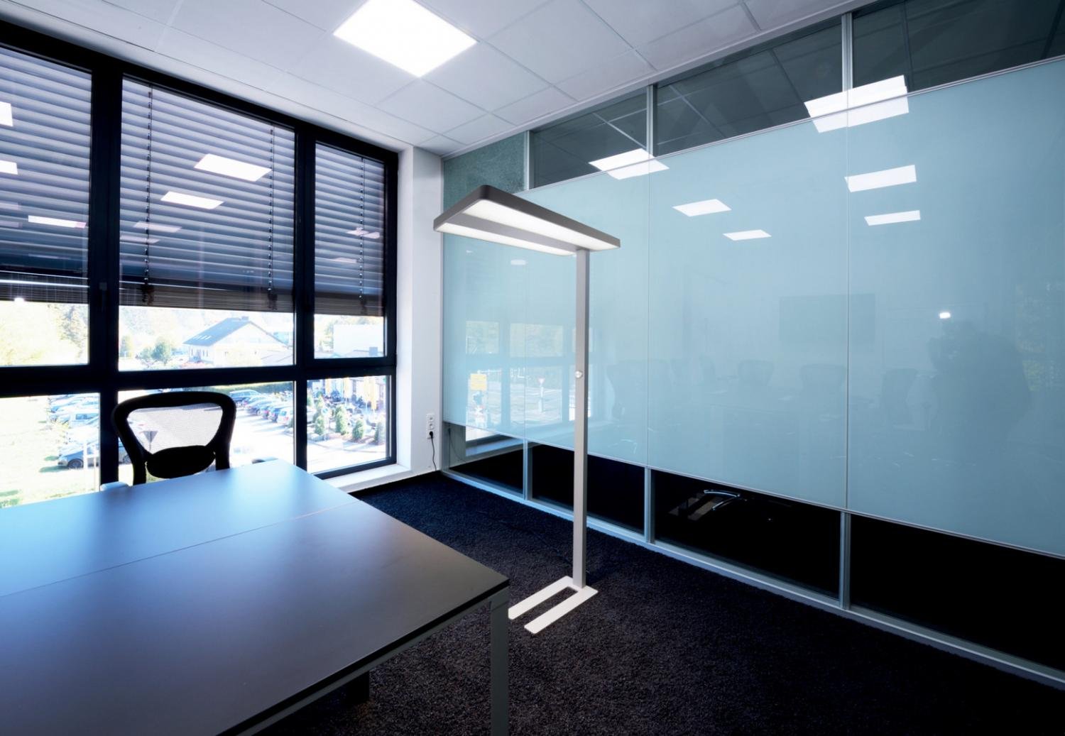 IMPR 343016 Deko-Light stojací svítidlo Office Two 100-277V 80W 4000 K 8300 lm 1950 mm stříbrná (obrázek 6)
