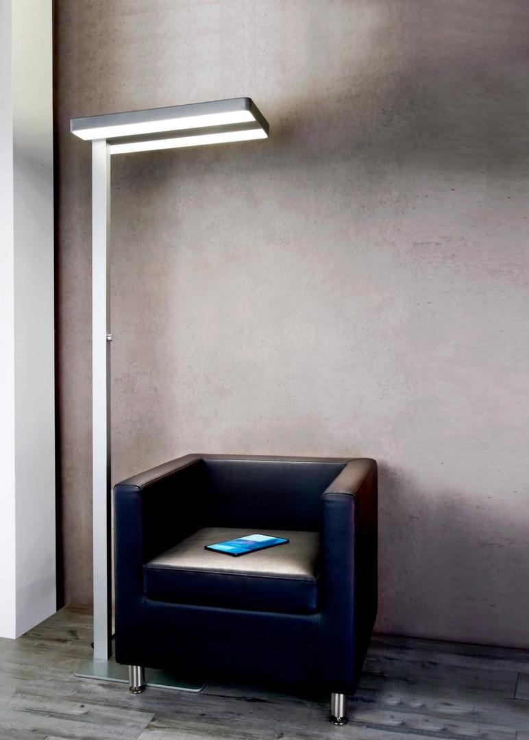 Obrázek produktu Deko-Light stojací svítidlo Office Two 100-277V 80W 4000 K 8300 lm 1950 mm stříbrná - LIGHT IMPRESSIONS 6 Obrázek produktu Deko-Light stojací svítidlo Office Two 100-277V 80W 4000 K 8300 lm 1950 mm stříbrná - LIGHT IMPRESSIONS 6