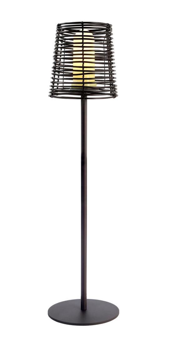 Stojací lampa Velorum 230V E27 1x max. 18W černá - LIGHT IMPRESSIONS Obrázek produktu Stojací lampa Velorum 230V E27 1x max. 18W černá - LIGHT IMPRESSIONS