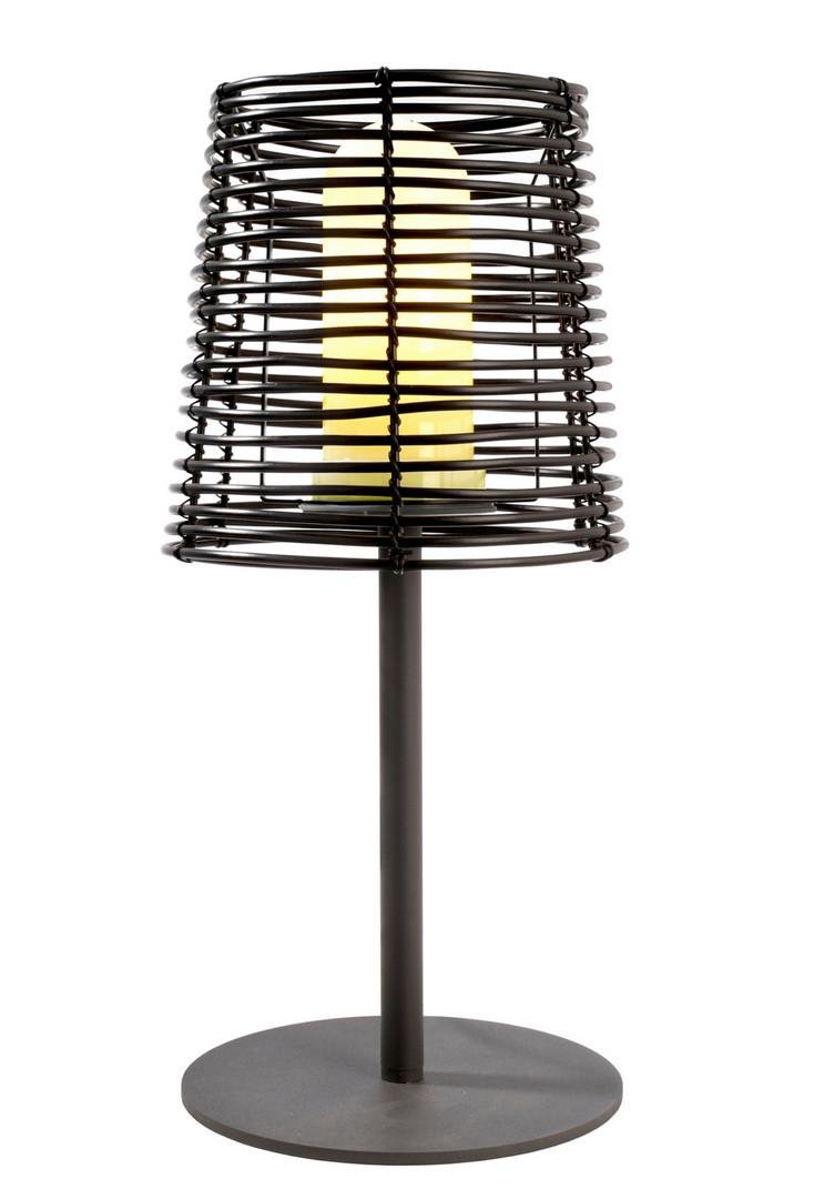 IMPR 836019 Kapego stolní svítidlo Velorum 230V E27 1x max. 18W černá - LIGHT IMPRESSIONS