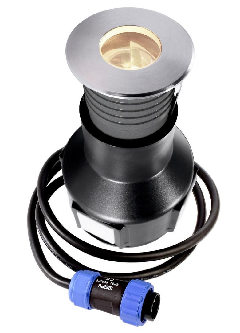 IMPR 730447 Deko-Light zemní svítidlo Fornac 24V DC 2,70 W 3000 K 110 lm stříbrná - LIGHT IMPRESSIONS
