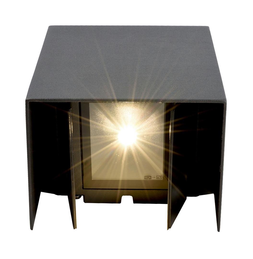 IMPR 731100 KapegoLED nástěnné přisazené svítidlo Arcturus II 230V 6W 3000 K 200 lm 140 mm tmavěšedá - DEKOLIGHT (obrázek 6)
