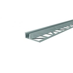 Obrázek pro produkt Reprofil dlaždicový profil EL-03-12 stříbrná elox 1250 mm - DEKOLIGHT