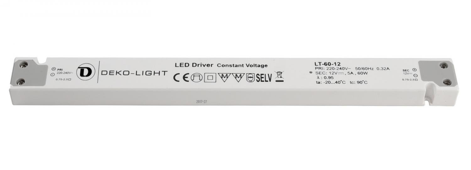 Light Impressions Deko-Light napájení LT-60-12 konstantní napětí 5000 mA IP20 12V DC 60,00 W 862093
