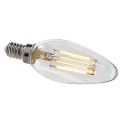 Obrázek pro produkt VÝPRODEJ Žárovka Philips LED Filament E14 2700K E14 4,3W 470lm