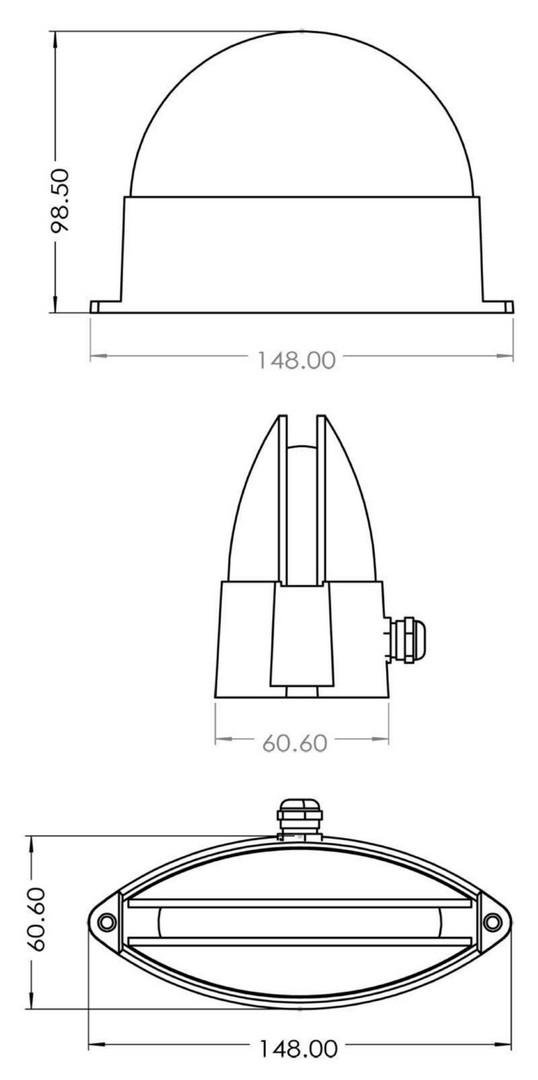 IMPR 731105 Deko-Light nástěnné a stropní svítidlo Maia II 230V 5W 3000 K 70 lm 148,00 mm bílá (obrázek 10)