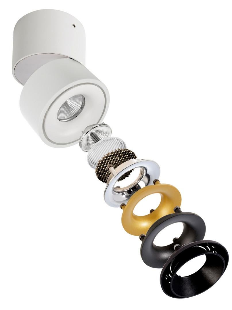 IMPR 348122 Deko-Light stropní přisazené svítidlo Uni II Mini 230V 8W 3000 K 600 lm 91 mm bílá (obrázek 8)