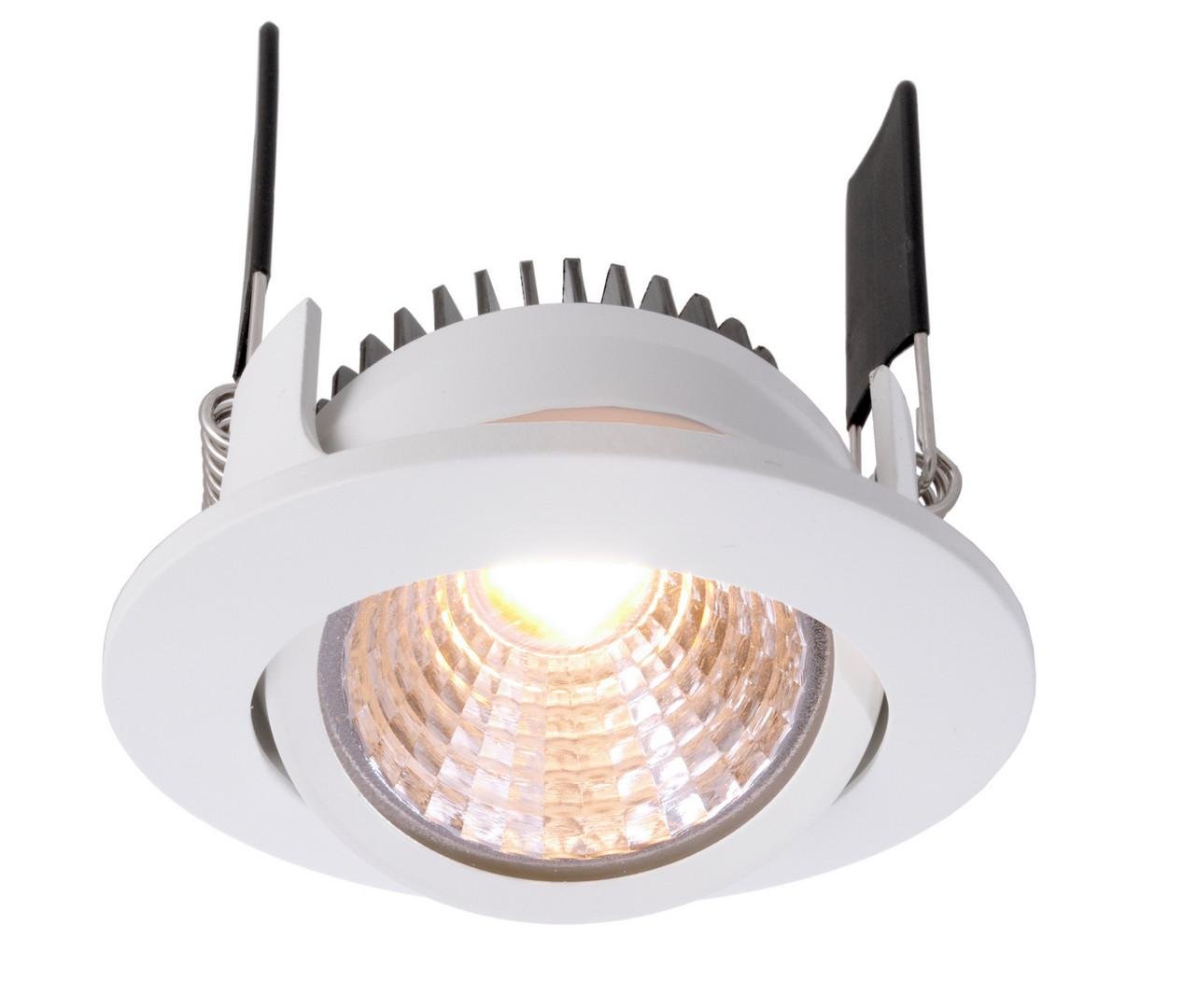 IMPR 565263 Deko-Light stropní vestavné svítidlo COB-68-350mA-2700K-kulaté-plochý 14-15V DC 5W 2700 K 490 lm bílá - LIGHT IMPRESSIONS