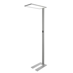 Obrázek pro produkt Deko-Light stojací svítidlo Office One čiré stmívatelné 100-277V 65,00W 4000 K 6900 lm 1950 mm stříbrná - DEKOLIGHT