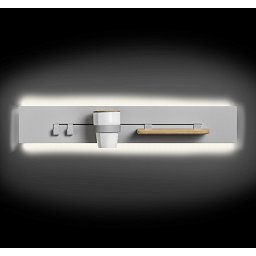 Obrázek pro produkt Svítidlo nástěnné drážka vpravo ILBI+ LED 31W 3000K 3060lm (109-311K-40GEE/830, W) - HALLA 
