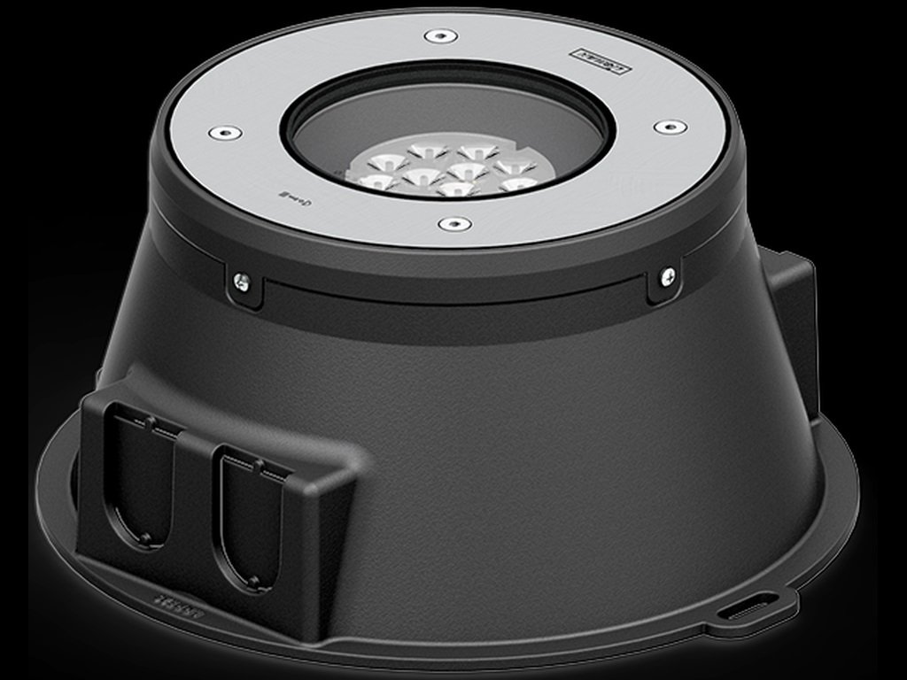 Levně LGM KI-60495-W-30 Zápustné zemní svítidlo KIOS 3 3000K 8W 640lm LED 50° IP67 216mm nerez.ocel - LIGMAN