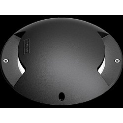 Obrázek pro produkt Zápustné zemní svítidlo MASK 3000K 8W 202lm IP68 218mm černé RAL9011 - LIGMAN