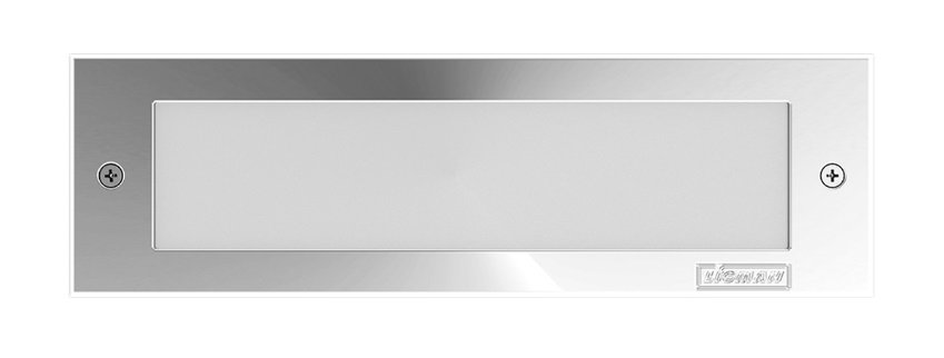 Levně LGM LE-40591-S-W27 Zápustné svítidlo do stěny LEGEND 1 2700K 11W 389lm IP65 nerez.ocel vč.instal.boxu - LIGMAN