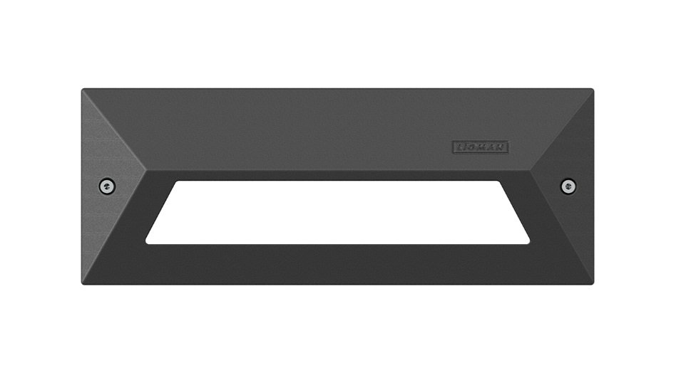 Levně LGM LE-40621-A-W30-01 Zápustné svítidlo do stěny LEGEND 4 3000K 11W 343lm IP65 černá RAL9011 vč.instal.boxu (LGM LE-40621-A-W30-01) - LIGMAN