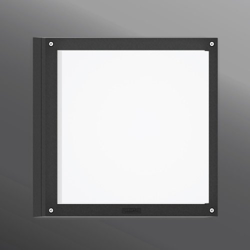 Levně LGM PA-31572-W30-ND-01 Stropní / nástěnné svítidlo PALETTA 3 LED 20W 496lm 3000K IP65 265x265mm černá RAL9011 - LIGMAN