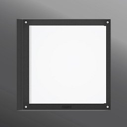 Obrázek pro produkt Stropní / nástěnné svítidlo PALETTA 3 LED 20W 496lm 3000K IP65 265x265mm černá RAL9011 - LIGMAN
