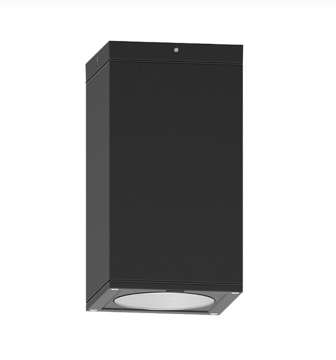 Levně LGM JE-80061-M-30-01 Stropní venkovní svítidlo hranol JET 42 LED 39W 40° 3000K 2788lm IP65 černá RAL9011 (LGM JE-80061-M-W30-01) - LIGMAN