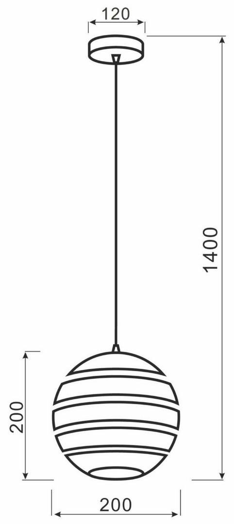 IMPR 342137 Deko-Light závěsné svítidlo Ankaa 200 230V E27 1x max. 60W 1400 mm stříbrná (obrázek 8)