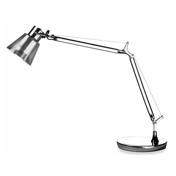 Levně PANIT TAV378 Stolní svítidlo SUMMER transparentní chrom 230V E27 11W - PAN INTERN.
