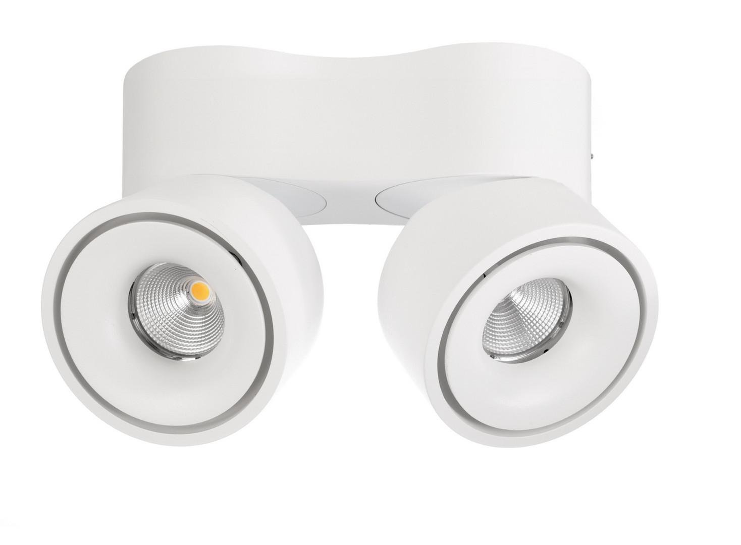 IMPR 348125 Deko-Light stropní přisazené svítidlo Uni II Double 230V 20W 3000 K 1350 lm 212 mm bílá - LIGHT IMPRESSIONS