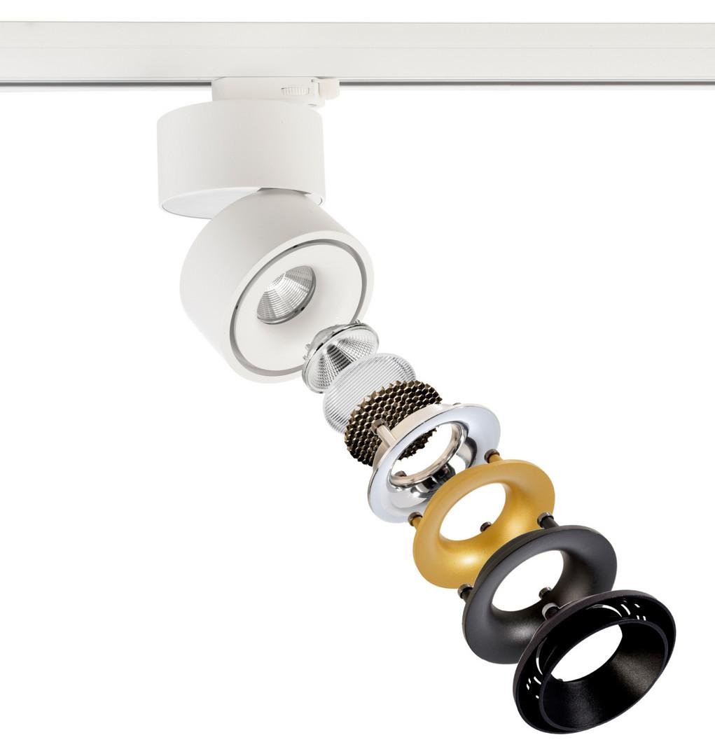 IMPR 707044 Deko-Light kolejnicový systém 3-fázový 230V Uni II 230V 17W 3000 K bílá 167 mm (obrázek 7)