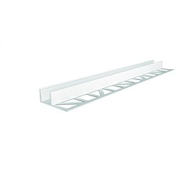 Obrázek pro produkt Reprofil dlaždicový profil EL-03-12 bílá lakované 2500 mm - DEKOLIGHT