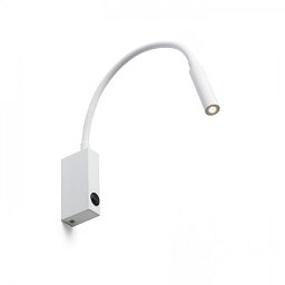 Obrázek pro produkt EKE nástěnná bílá 230V LED 3W 60° 3000K - RED - DESIGN RENDL