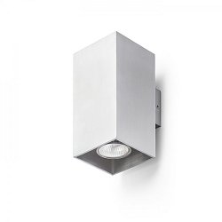Obrázek pro produkt AGATE II nástěnná česaný hliník 230V GU10 2x35W - RED - DESIGN RENDL