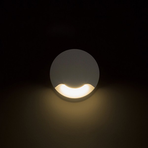 RED R12613 KICK I zápustná bílá 230V LED 1W IP54 3000K - RED - DESIGN RENDL (obrázek 2)