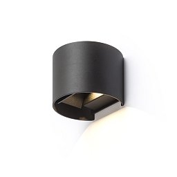 Obrázek pro produkt TITO R nástěnná černá 230V LED 6W IP54 3000K - RED - DESIGN RENDL