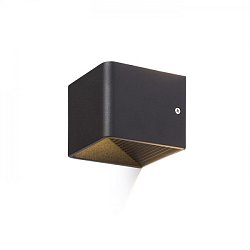 Obrázek pro produkt ONYX nástěnná černá 230V LED 5W 3000K - RED - DESIGN RENDL